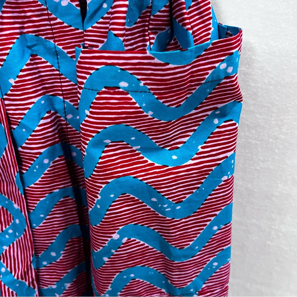 Yevu midi wrap dress in pink sugar cane NWT - Picture 6 of 6